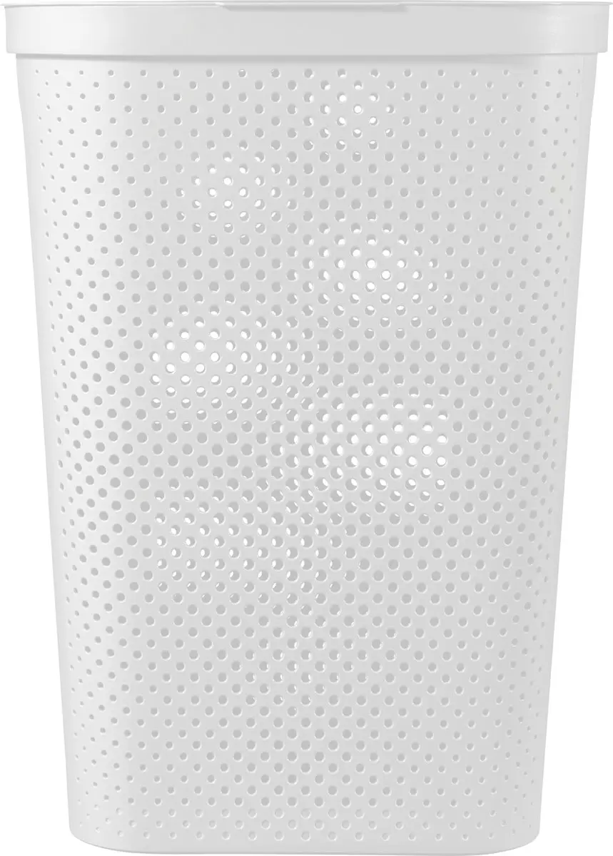 Curver Infinity Recycled Wasmand met deksel 60L - 2 Stuks Wit - afbeelding 6 van 6