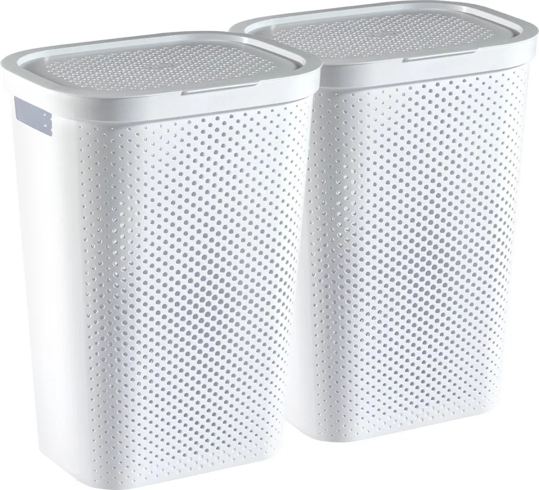 Curver Infinity Recycled Wasmand met deksel