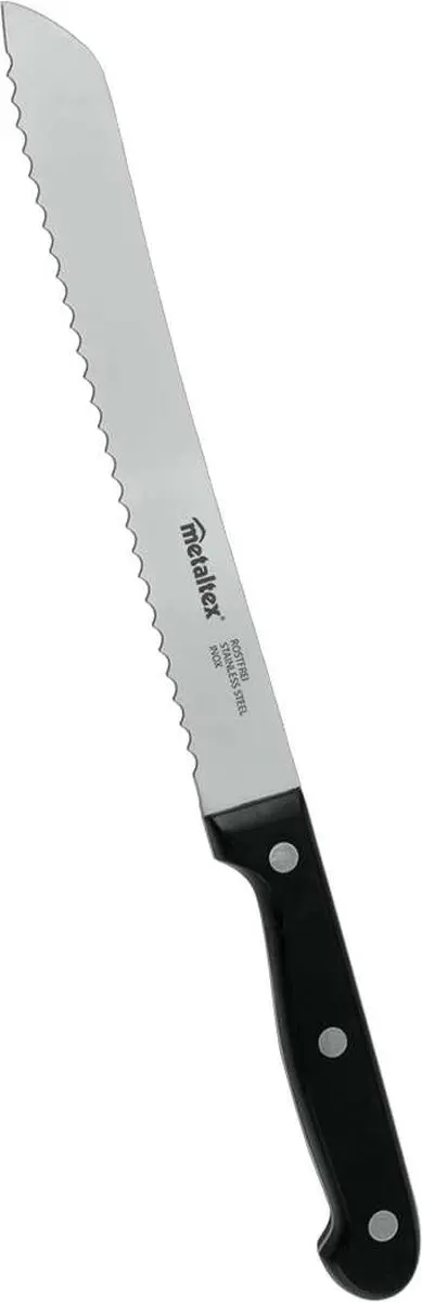 Metaltex Professional Broodmes 32,5cm - Zwart/RVS - MPN 258176