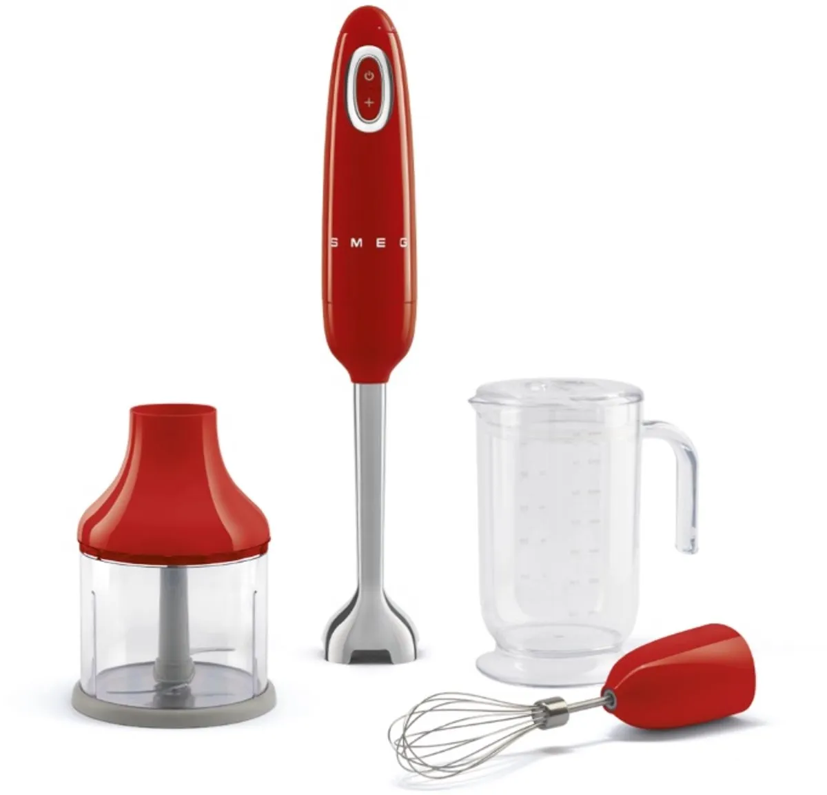 Smeg HBF03RDEU Staafmixer - 700W - Rood