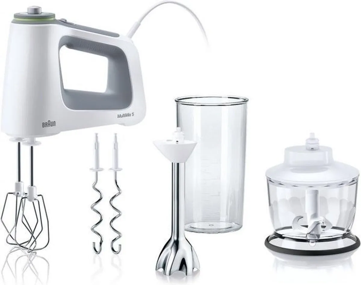 Braun Multimix 5 HM5137WH Handmixer 750W - 9 Snelheden