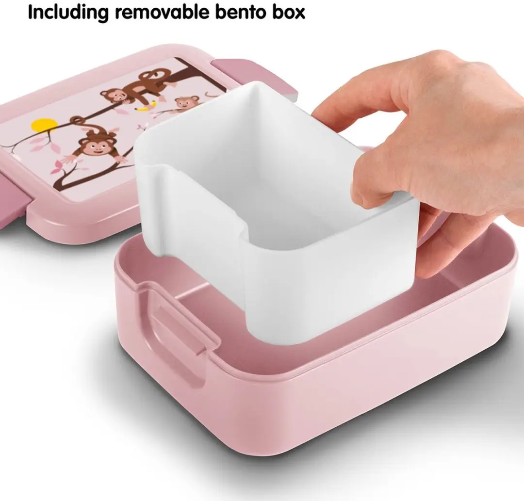 Sunware Sigma Home Food to Go Aap Lunchset - Roze