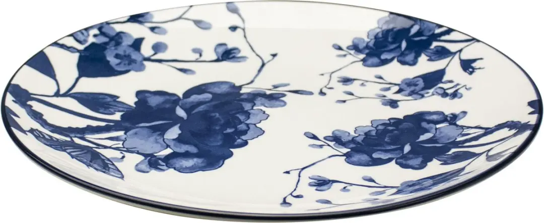 Gusta Out of the Blue Dinerbord 26,5cm - Blauw/Wit