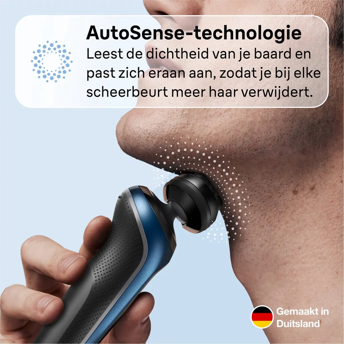 Braun Series 6 61-B1000s Elektrisch Scheerapparaat - Blauw