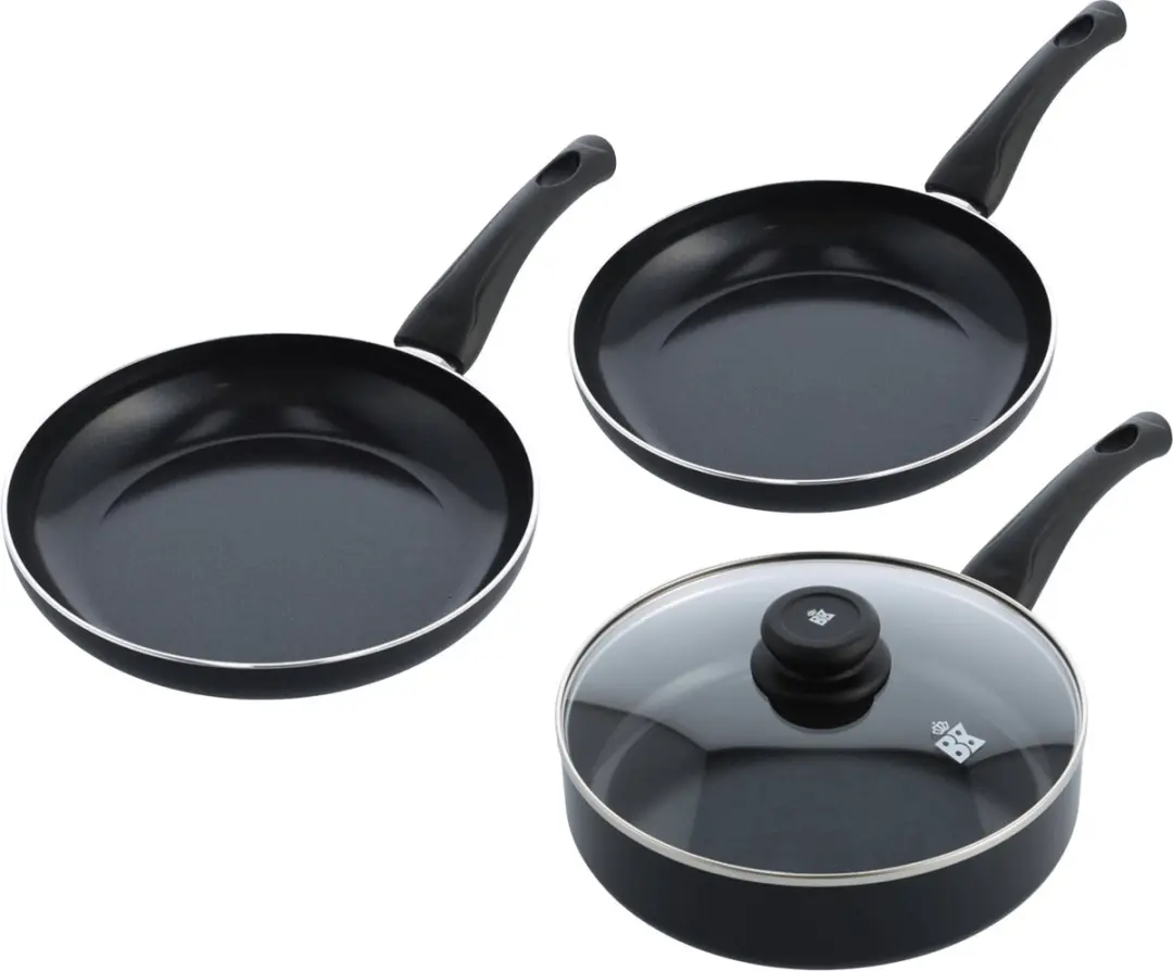 BK Brilliant 3-delige Pannenset