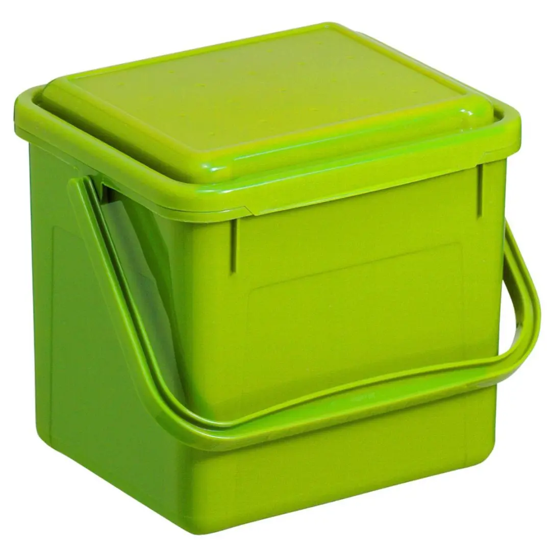 Rotho Organische Compostbak 8L - Groen