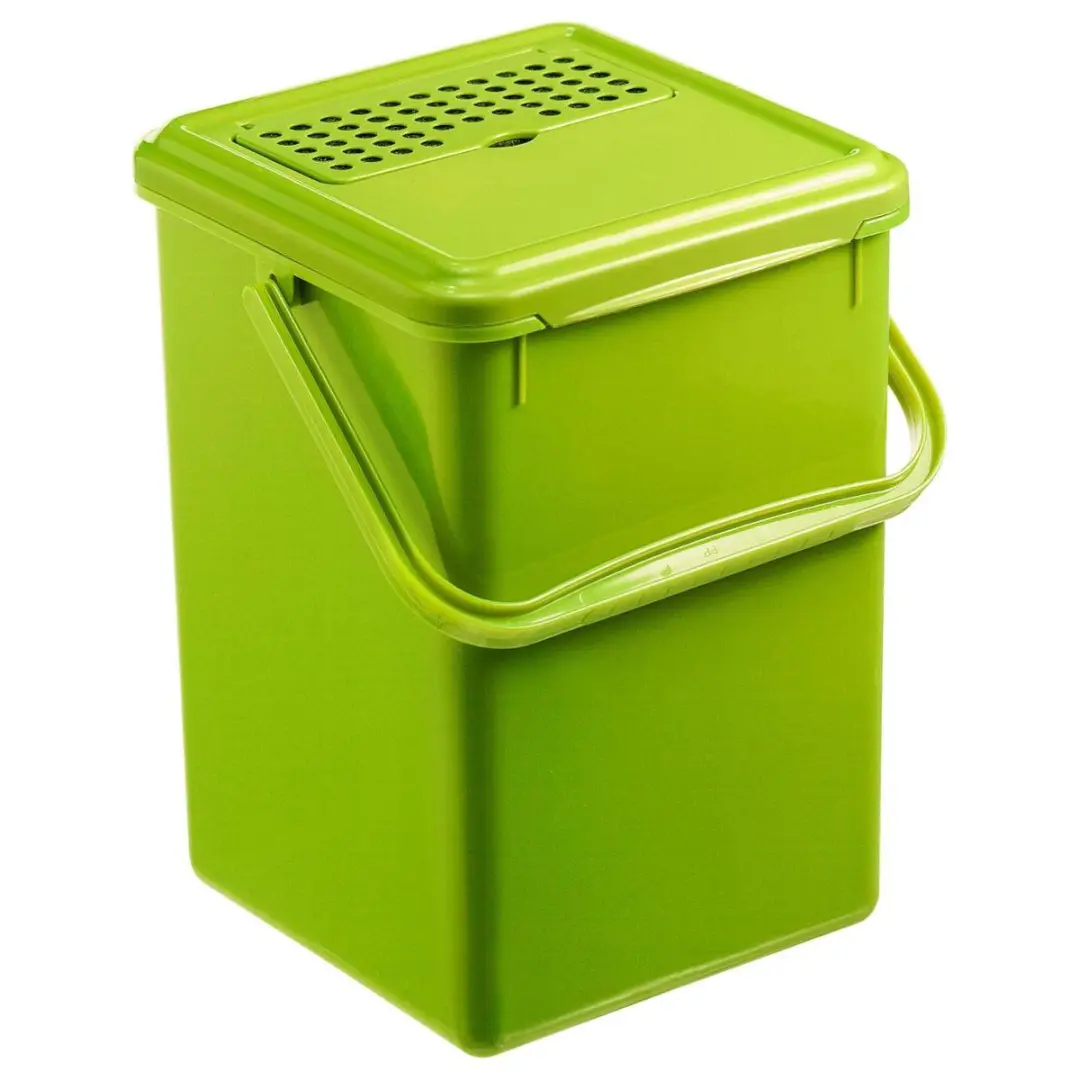 Rotho Organische Compostbak 8L - Groen