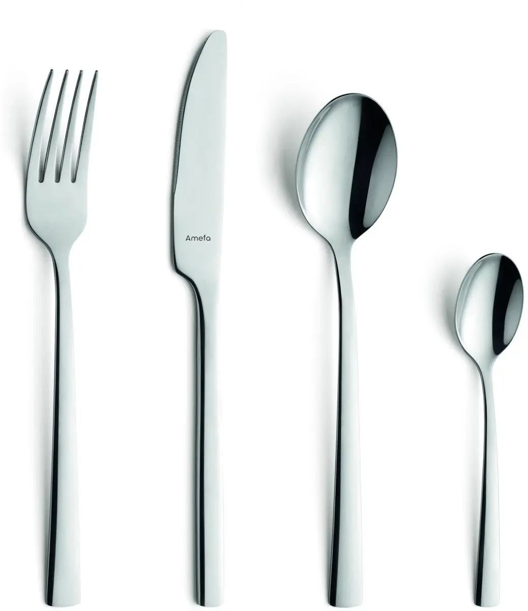 Amefa Manille Bestekset 24-delig - 6 Personen - Zilverkleur - MPN 903500B322C91 - afbeelding 6 van 6