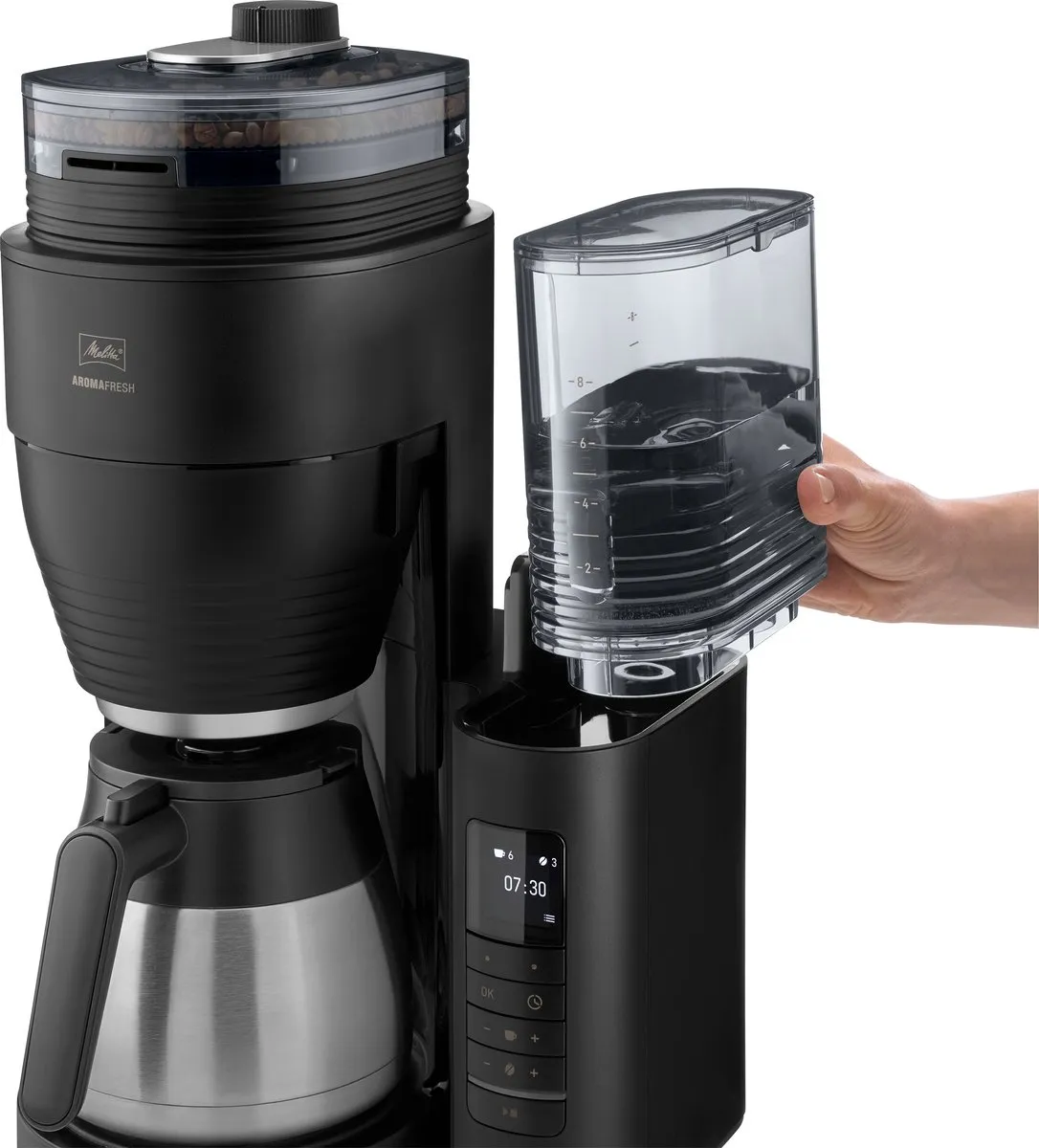 Melitta Aromafresh Therm PRO X 1030-12 Koffiezetapparaat - 1L - 8 Kopjes - Zwart