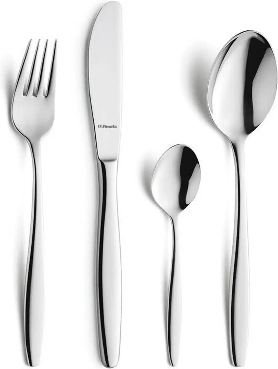 Amefa Florence Tafelmes D032 - 12 Stuks - Grijs