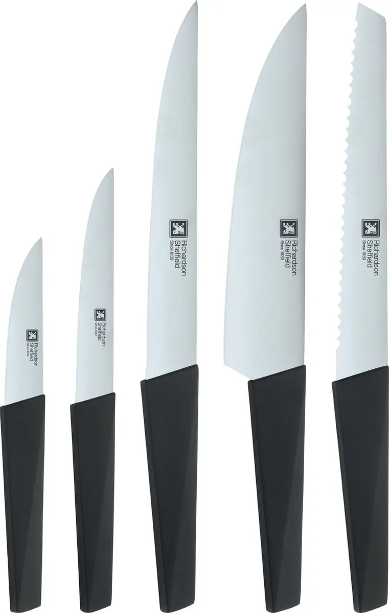 Richardson Sheffield Edge R310AAK498K20 5-delige messenset - 6 messen - Hout