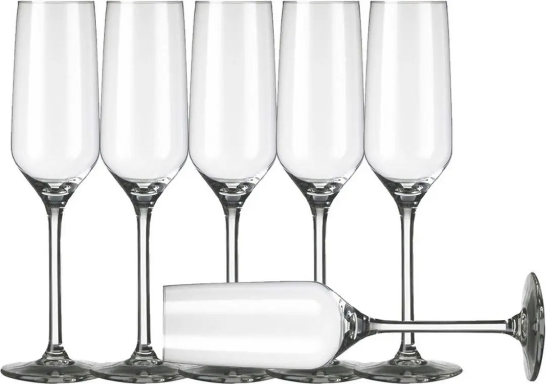Royal Leerdam Carre Champagneglazen
