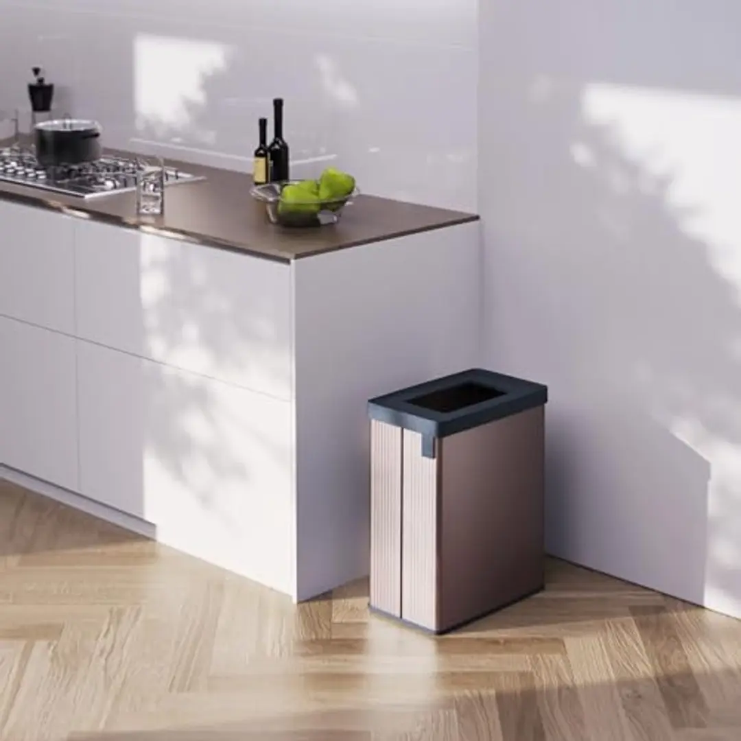 Curver Verto Recycle Prullenbak 54L - 44x27x55cm - Rose