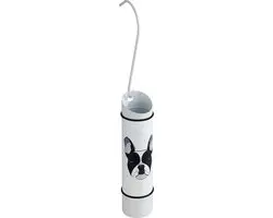 Luchtbevochtiger RVS wit met honden print