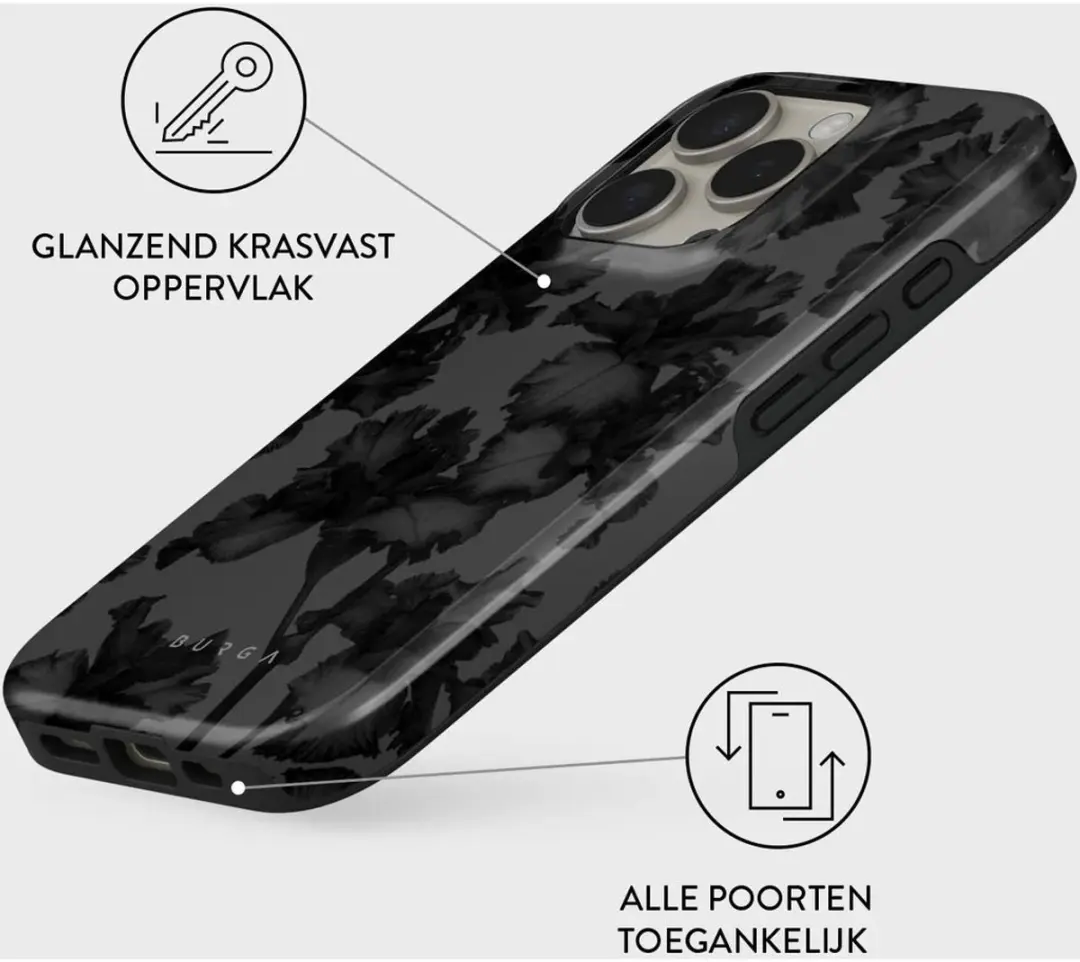 Burga Tough Case Apple iPhone 16 Pro - Nocturnal - afbeelding 6 van 6