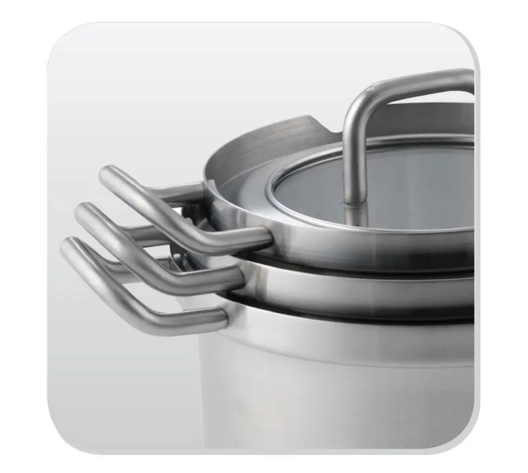 BK Q-linair Master Glas 5-delige Pannenset B9710.005 - 5 Stuks