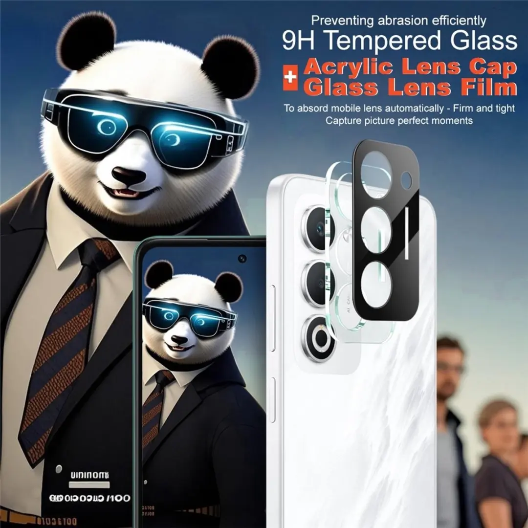 Imak 9H Tempered Glass Camera Lens Protector - OPPO A5 5G - Zwart