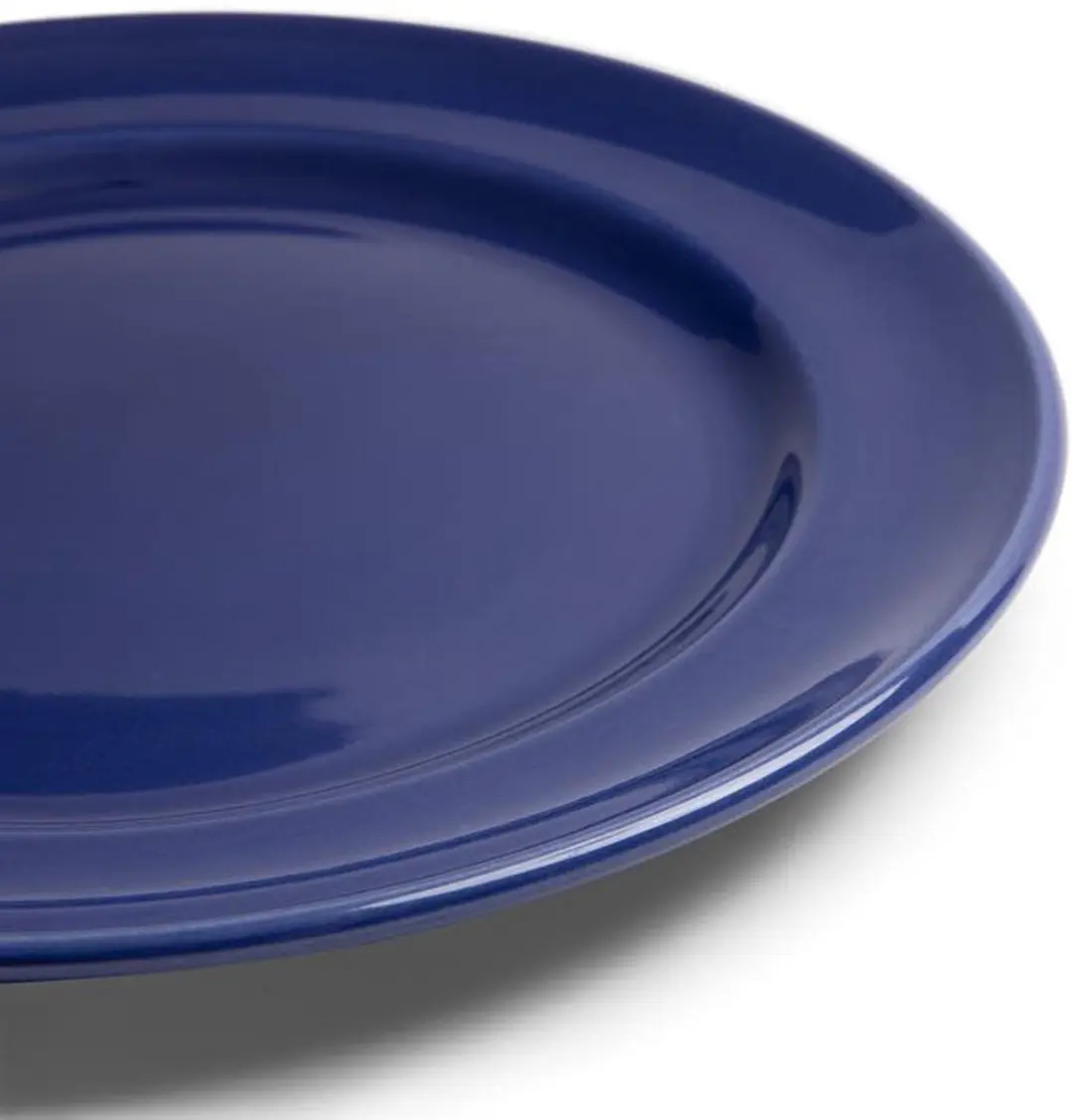 Royal Boch Boerenblauw Plat Bord - 21cm - Donkerblauw - 6 Stuks