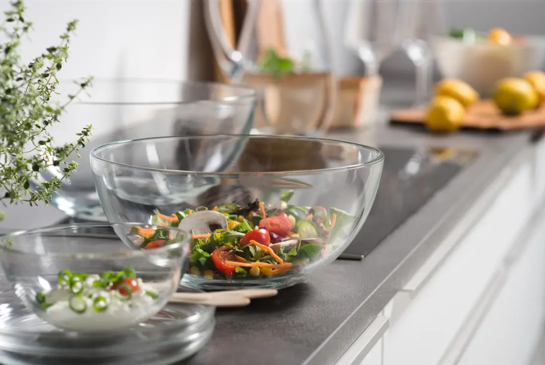 Leonardo CUCINA Bord 18cm - Transparant - 4 Stuks