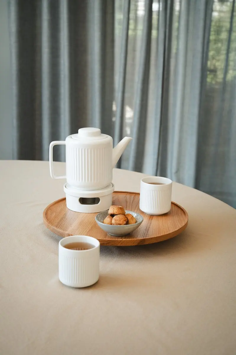 Bredemeijer Skagen Theepot Keramiek 1,2L - Wit