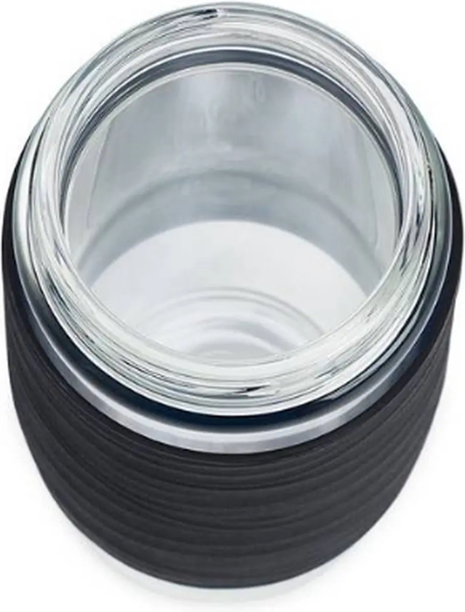 Emsa TEA MUG 420ml - Transparant - Zwart