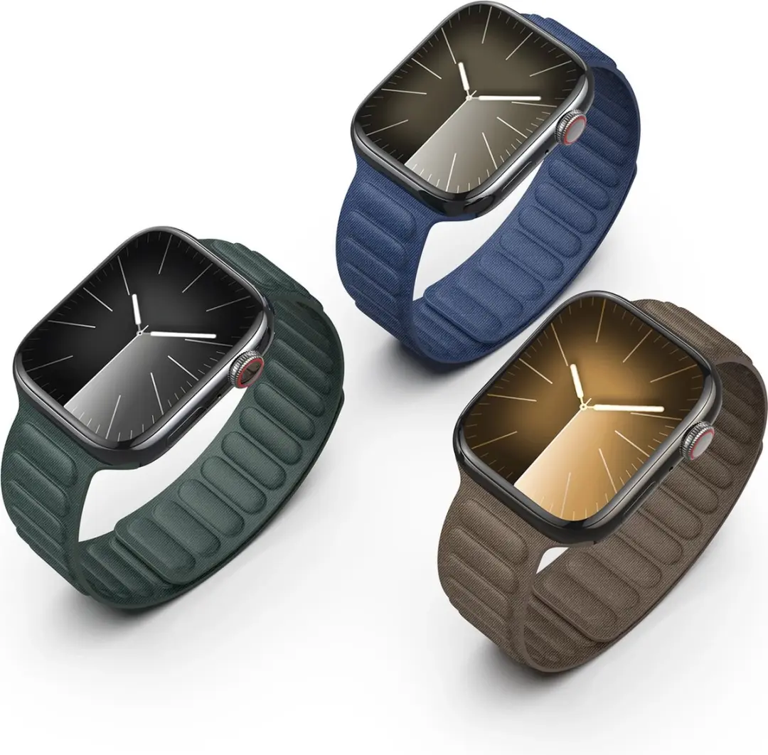 Dux Ducis Strap BL Magnetische Band Apple Watch - Blauw