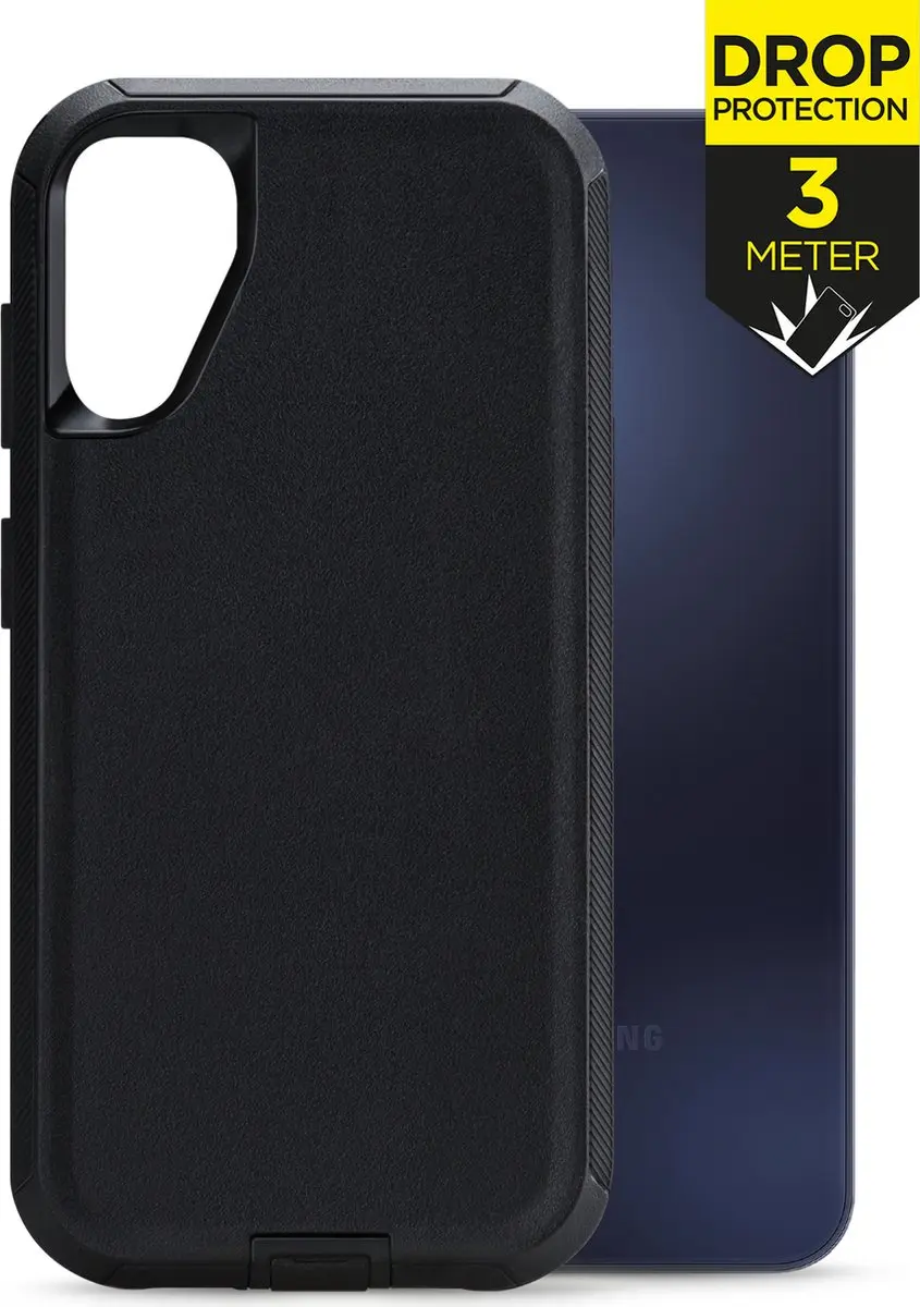 Mobilize Defender Galaxy A15 Hoesje - Schokbestendig - Zwart
