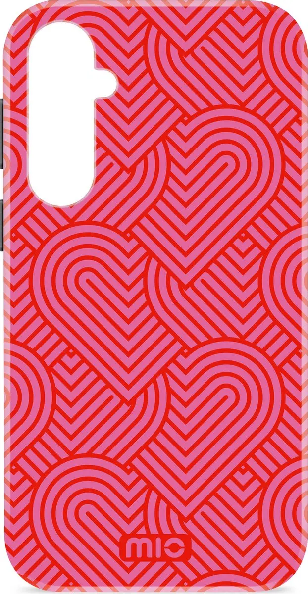 Mobilize MIO Hoesje Samsung Galaxy A16 - MagSafe - Rood/Rozig