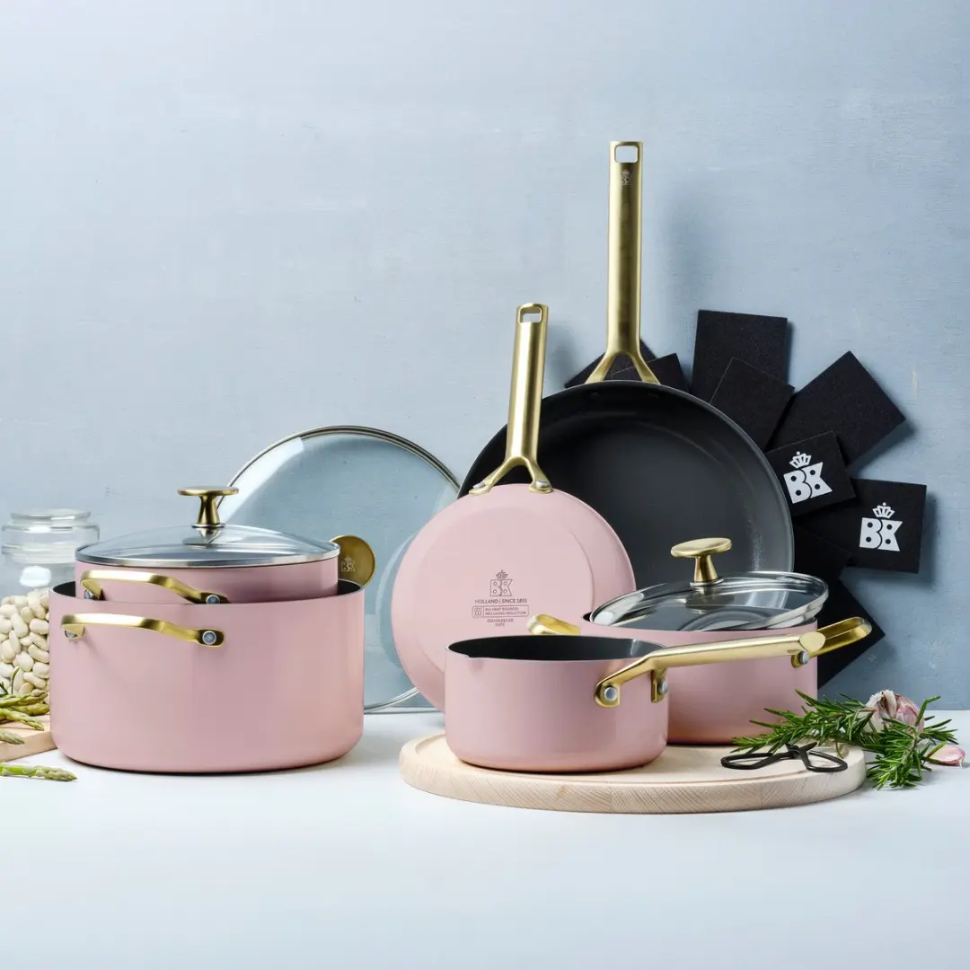 BK Sublime CC010190-001 Pannenset - 6-delig - Roze