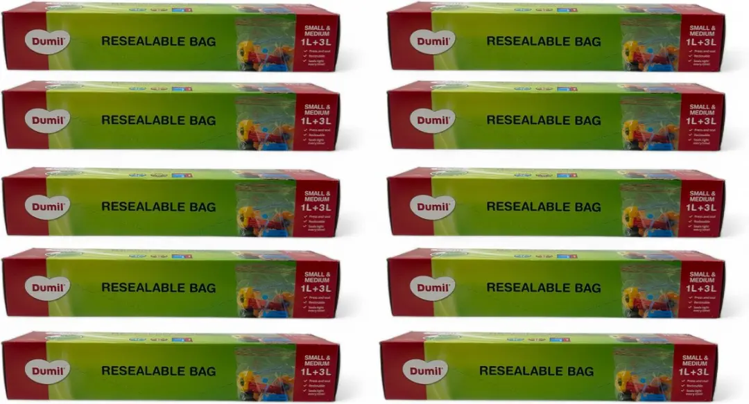 Dumil Diepvrieszakjes 50 Stuks (25x1L + 25x3L)