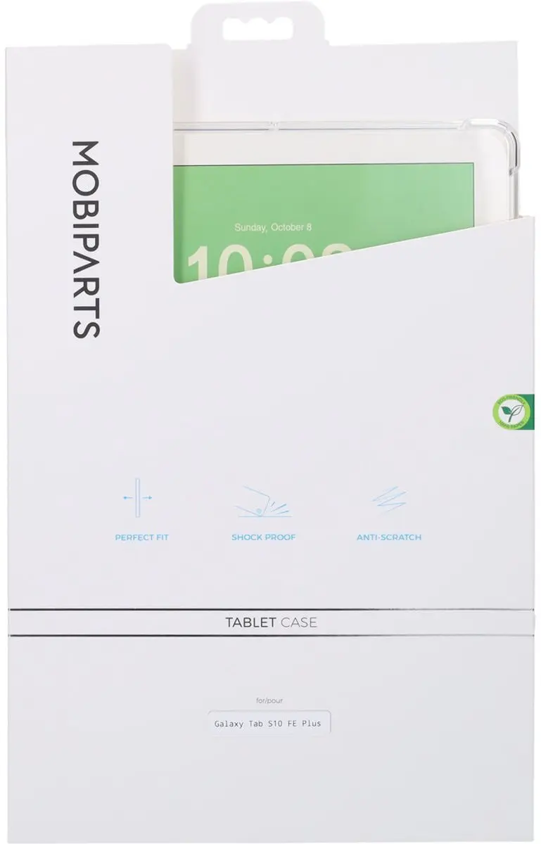 Mobiparts TPU Hoes Samsung Galaxy Tab S10 FE Plus - Transparant - MP-129787