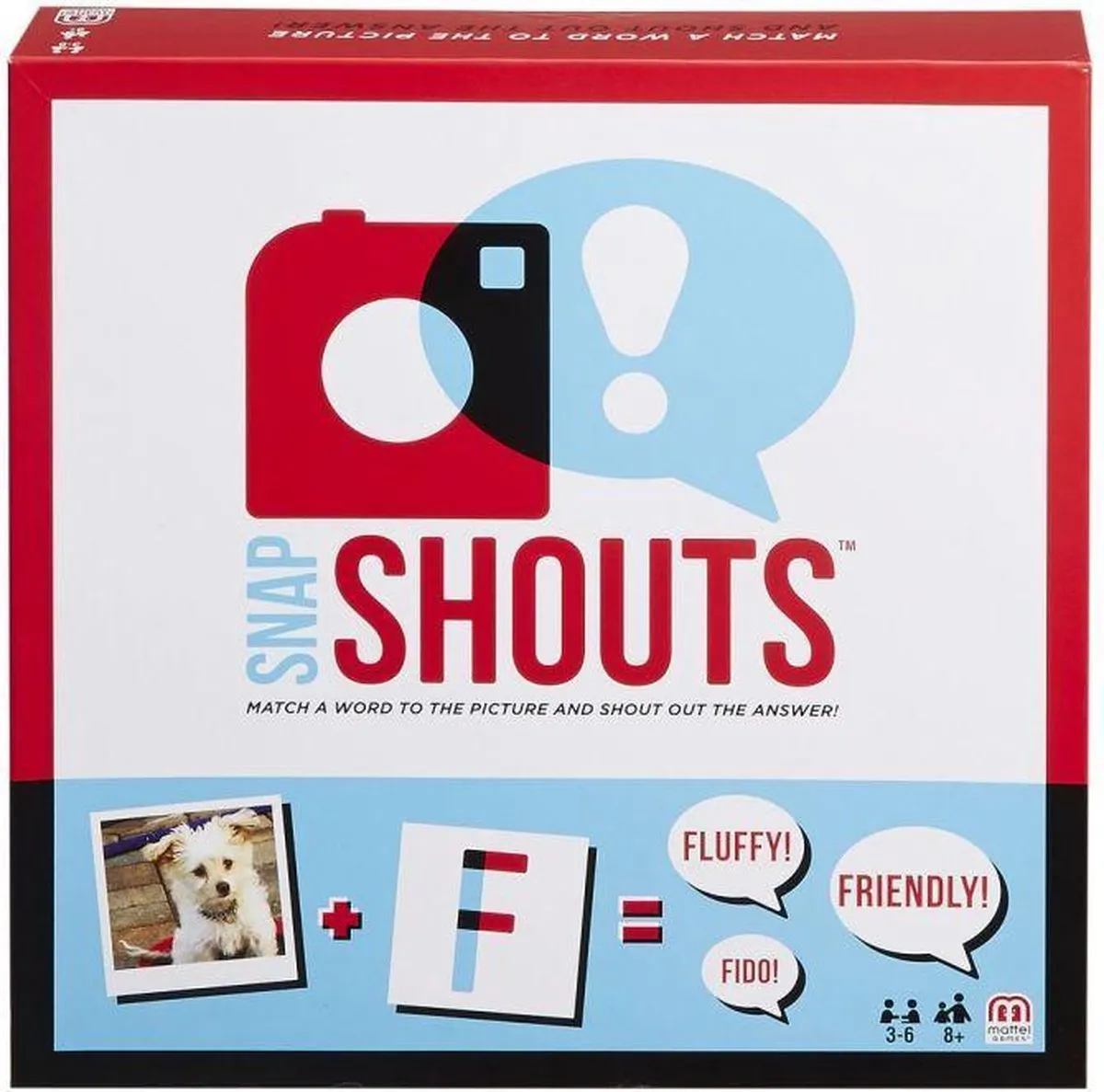 Mattel Games Snapshouts Woordenjager - Multi
