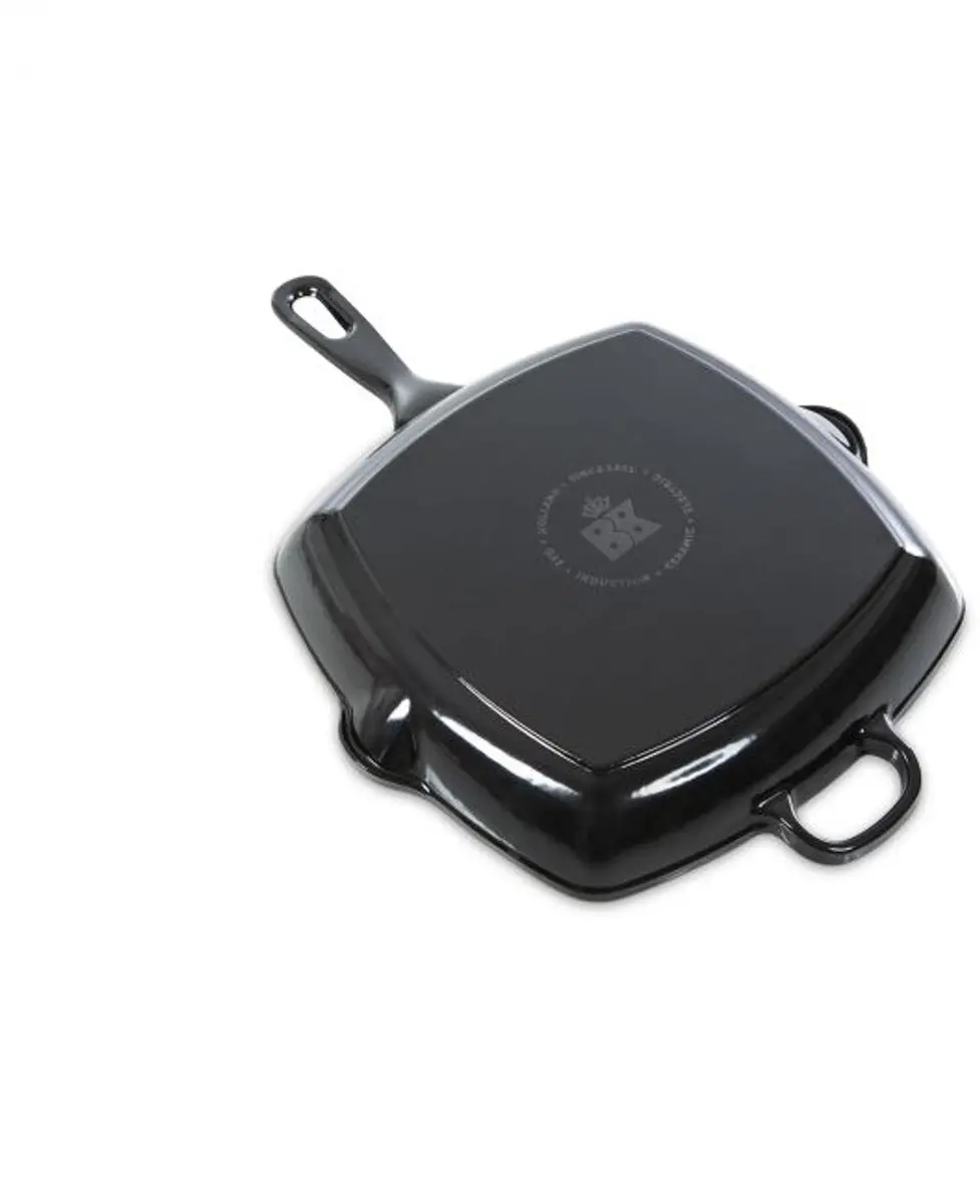 BK Bourgogne Grillpan 26cm - Gietijzer - Zwart