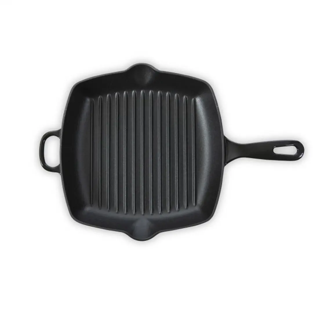 BK Bourgogne Grillpan 26cm - Gietijzer - Zwart