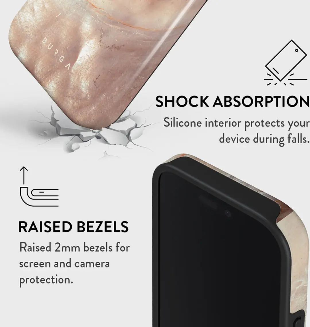 Burga Tough Case Apple iPhone 16 Pro - Serene Sunset