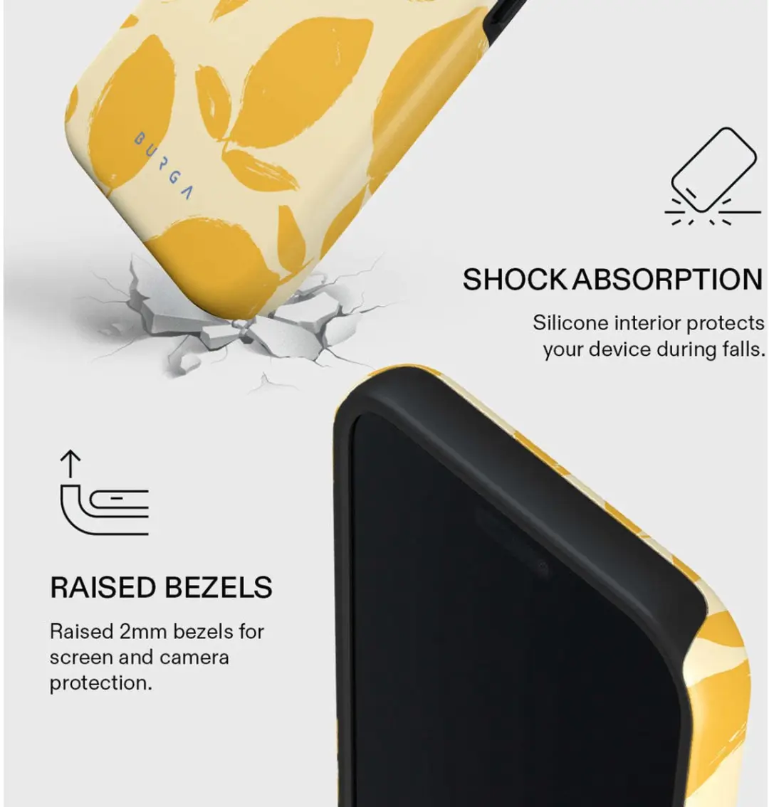 Burga Tough MagSafe Hoesje iPhone 17 Pro Max - Lemon Tart - afbeelding 6 van 6