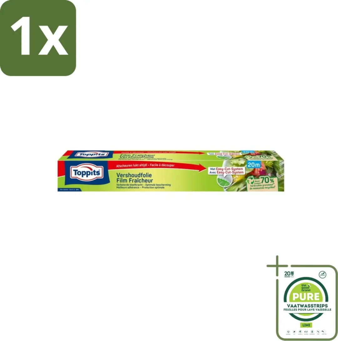 Toppits Vershoudfolie 32,5cm x 20m