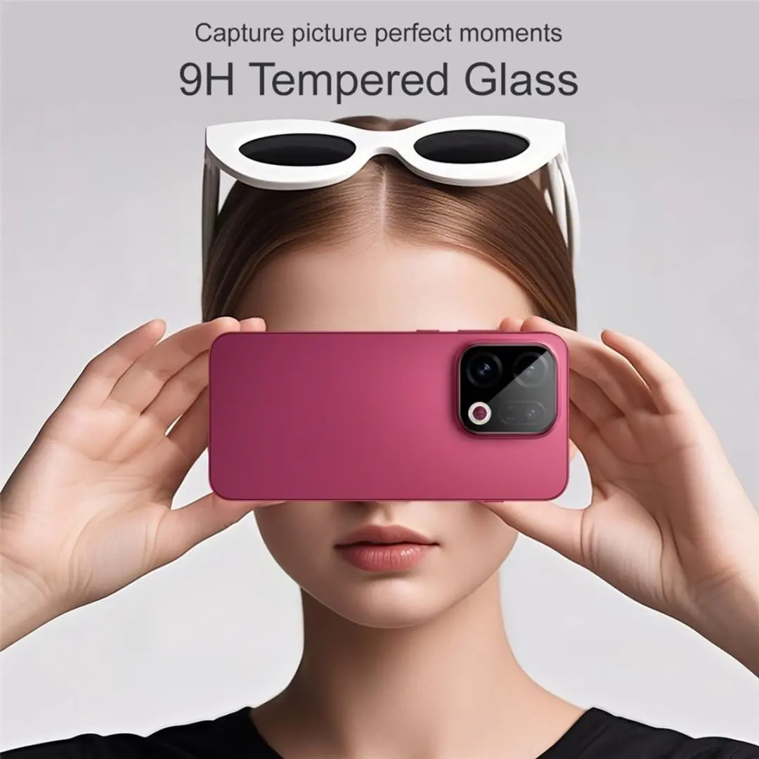 Imak 9H Tempered Glass Camera Lens Protector OPPO Find X9 - Zwart