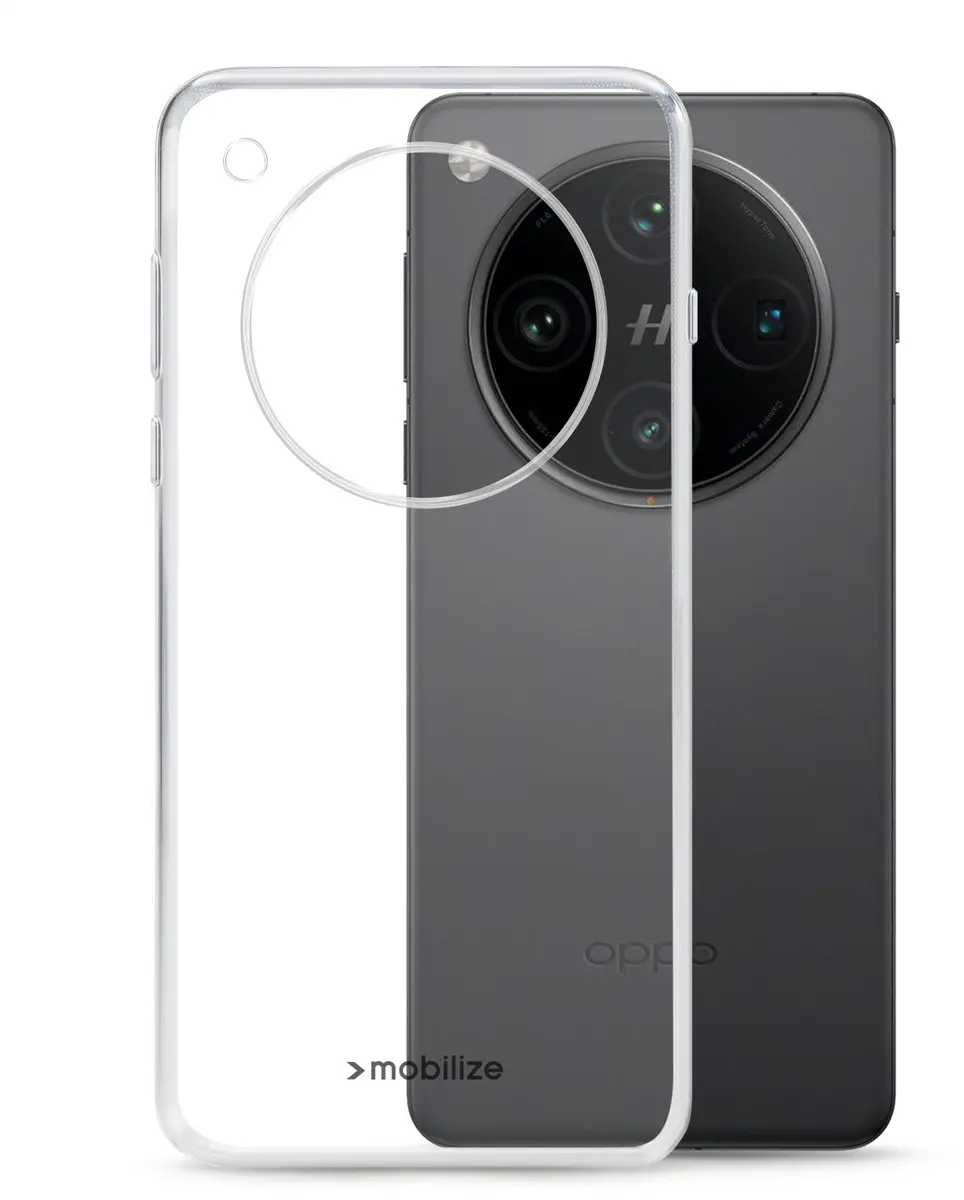 Mobilize Find X8 Pro Hoesje TPU - Transparant