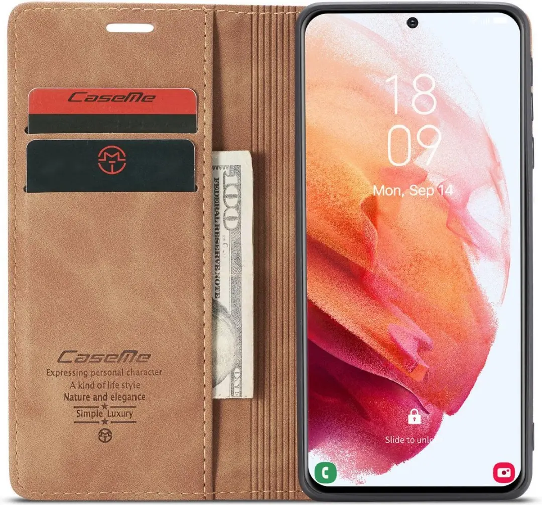 Caseme Retro Wallet Slim Case Samsung Galaxy S21 Plus
