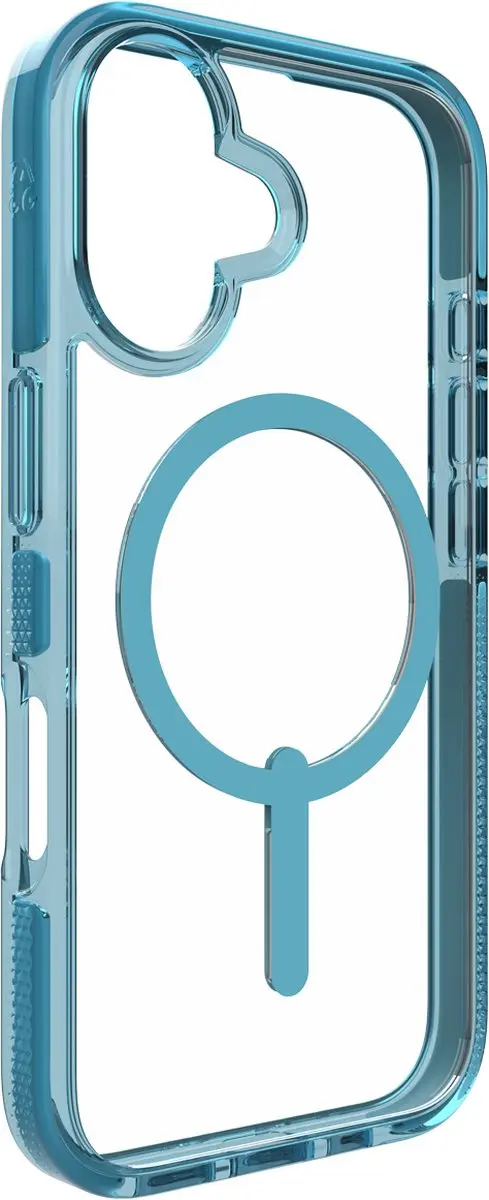 ZAGG Santa Cruz Snap Mag iPhone 16 Hoesje - retro blue - 702315058