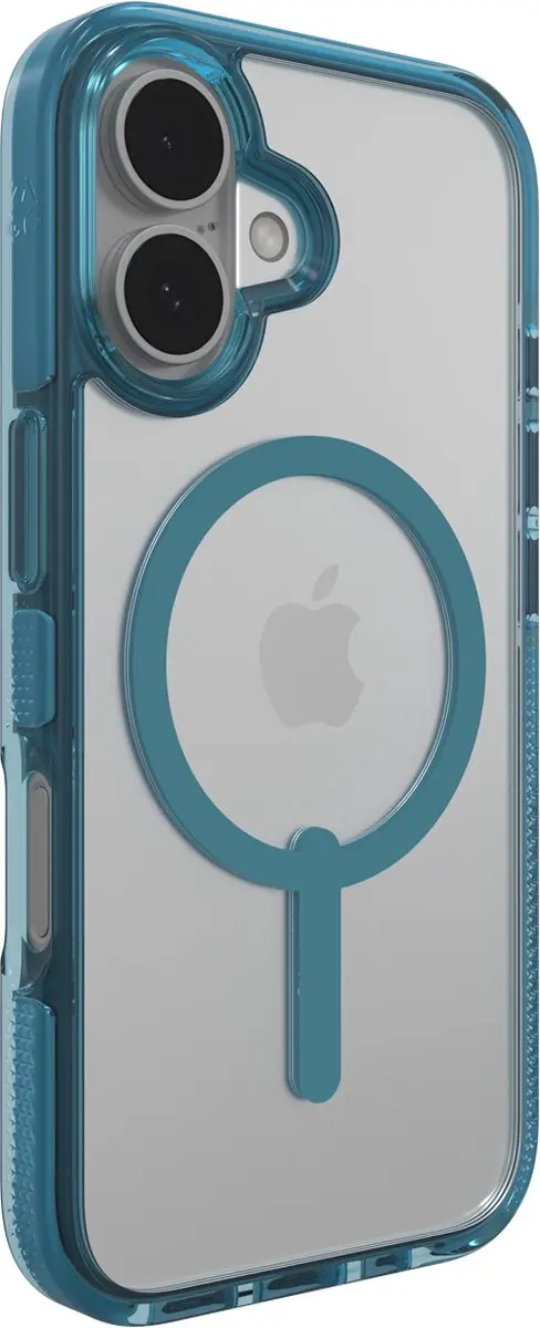 ZAGG Santa Cruz Snap Mag iPhone 16 Hoesje - retro blue - 702315058