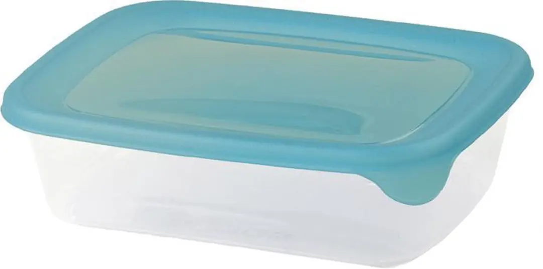 Curver Fresh & Go Vershoudbakjes 3-delig - 0,5L/1L/2L - Transparant/Blauw