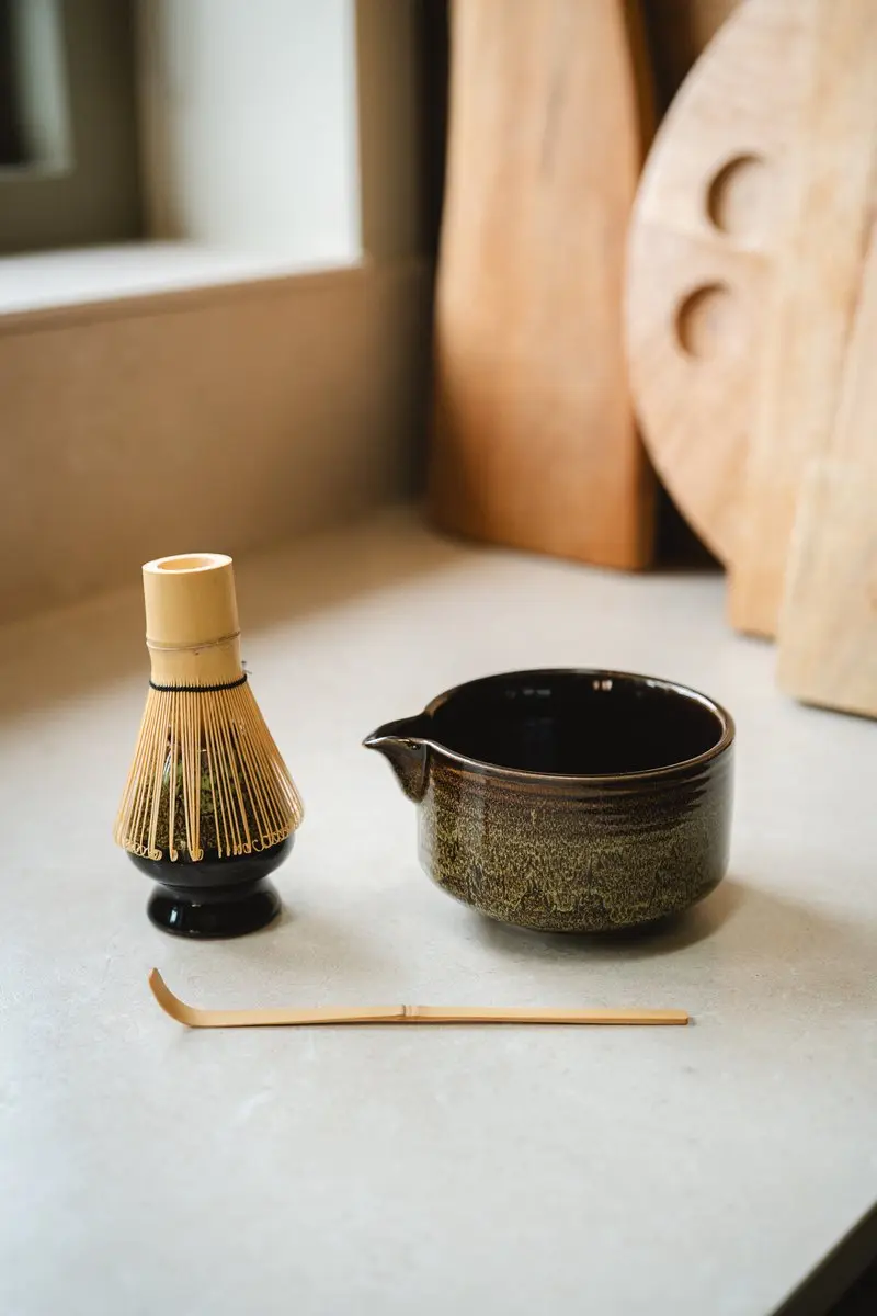 Bredemeijer Matcha Klopper Bamboe - 80-85 Borstels