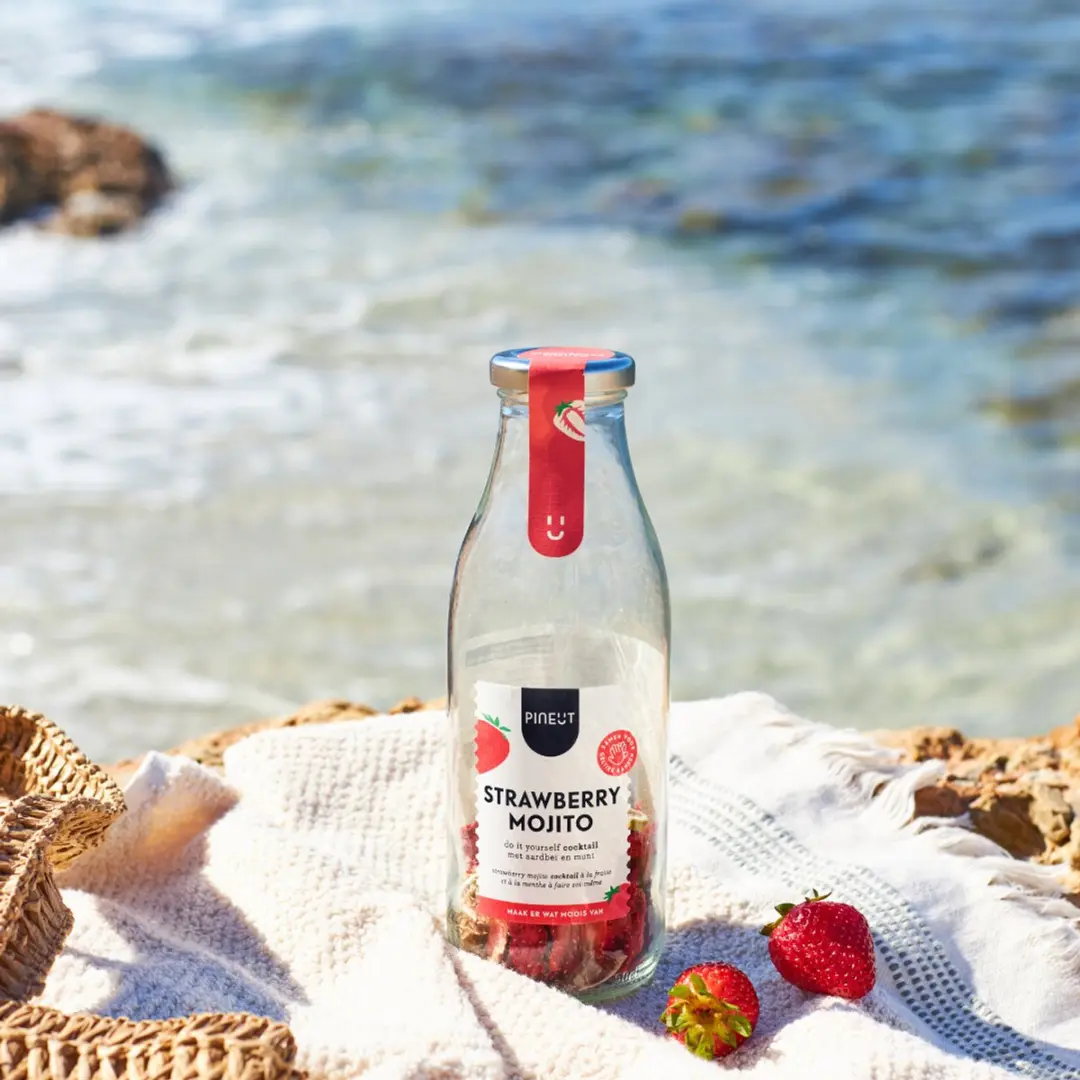 Pineut Strawberry Mojito Mix Cocktailkruiden Set - afbeelding 6 van 6