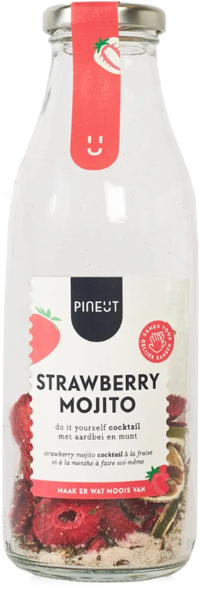 Pineut Strawberry Mojito Mix Cocktailkruiden Set