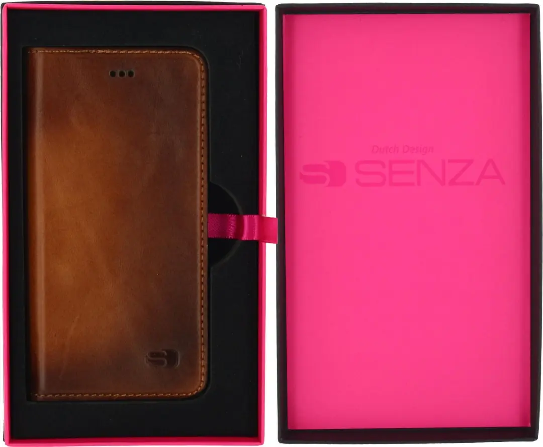 Senza Book Case Desire Series iPhone 6/6s - Cognac