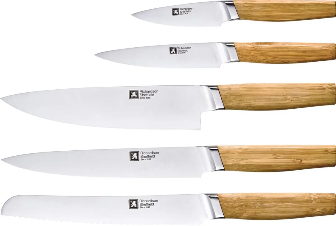 Richardson Sheffield Nomad Messenblok 5-delig R11111K514K20 - Lichtbruin