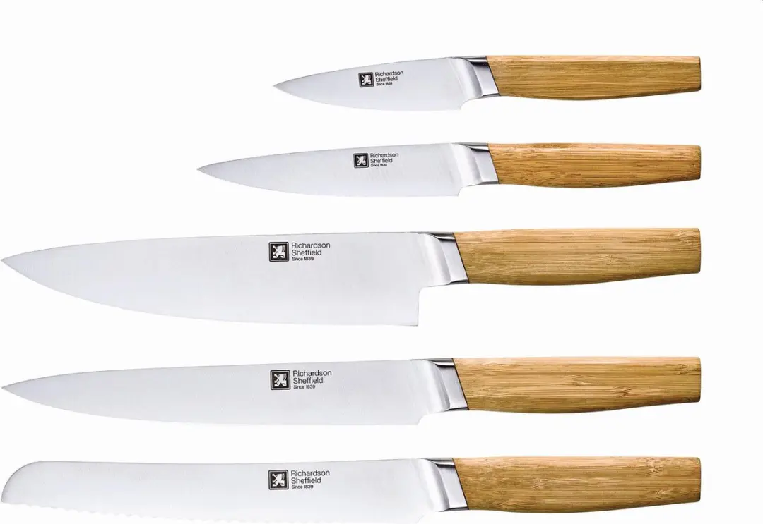 Richardson Sheffield Nomad Messenblok 5-delig R11111K514K20 - Lichtbruin