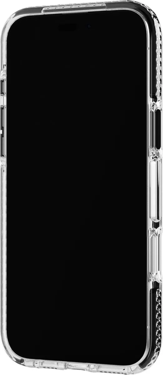 Tech21 Evo Crystal iPhone 16 Pro Max Hoesje - T21-11034 - Transparant/Zwart
